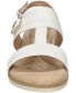 Фото #7 товара Women's Caddo Buckle Slingback Wedge Sandals