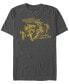 Фото #1 товара Men's Transformers Generations Battle Grid Short Sleeve T-shirt