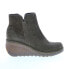 Фото #1 товара Fly London Nilo NILO256FLY-005 Womens Gray Suede Ankle & Booties Boots 36