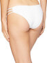 LSpace Women's 175102 Kennedy Straps Bikini Bottoms White Size Small