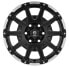 Фото #2 товара Колесный диск литой Sparco Dakar matt black lip polished + rivets 8.5x17 ET0 - LK6/120 ML67.1