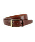 ფოტო #1 პროდუქტის Men's Classic 30mm Cortina Leather Belt
