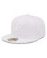 Men's Miami Marlins White on White 59FIFTY Fitted Hat