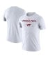 ფოტო #1 პროდუქტის Men's White Virginia Tech Hokies On Court Bench T-shirt