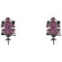 Серьги Женские LANCASTER JLA-EAR-FROG5 Purple / Ip Black - фото #2