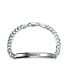 ფოტო #3 პროდუქტის Bar Name Plated identification ID Bracelet For Men 5 MM Miami Cuban Curb Link Chain Link 180 Gauge .925 Sterling Silver