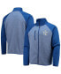 Фото #1 товара Men's Royal 2022 MLB All-Star Game Runner's Track Raglan Full-Zip Jacket