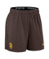 Women's Brown San Diego Padres Authentic Collection Knit Shorts