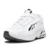 Фото #2 товара Puma Exotek Nitro Base Mens White Sneakers Casual Shoes 39493301