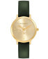 Часы Olivia Burton Ultra Slim Bee Green