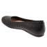 Фото #5 товара Softwalk Sonoma S1862-012 Womens Black Wide Leather Ballet Flats Shoes