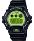 Men's Digital Black Resin Strap Watch 50mm, DW6900RCS-1