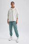 Фото #13 товара Fit Oversize Fit Dik Yaka Kalın Sporcu Sweatshirt A9621ax23au