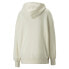 Фото #3 товара Puma Infuse Oversized Pullover Hoodie Womens Off White Casual Outerwear 53564365