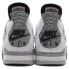 Фото #5 товара Jordan Air Jordan 4 retro white cement 耐磨 中帮 复古篮球鞋 男款 白灰 2016年版 / Кроссовки Nike Air Jordan 4 Retro White Cement (Белый)