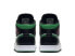 Фото #4 товара Кроссовки мужские Nike Air Jordan 1 Mid Черно-зеленые