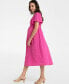 ფოტო #6 პროდუქტის Women's Maternity Cotton Broderie Maternity and Nursing Dress