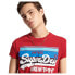 SUPERDRY Vintage Logo Cali Stripe short sleeve T-shirt