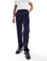 ASOS DESIGN straight suit trouser in navy