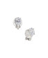 ფოტო #1 პროდუქტის Rhodium Plated Clip Earrings, Created for Macy's