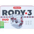 Фото #5 товара Клетка Zolux Rody3 Duo для хомяков, мышей, песчанок, двухэтажная 41 x 27 x 40,5 см, гранатовая