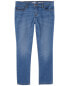 Kid Medium Blue Wash Plus-Fit Skinny-Leg Jeans 10P