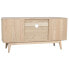 TV furniture Home ESPRIT Golden Natural Rattan Fir 120 x 40 x 60 cm