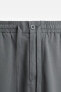 LYOCELL JOGGER WAIST TROUSERS