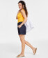 Фото #3 товара Women's High-Rise Denim Shorts, Created for Macy's