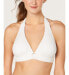 Фото #1 товара Michael Michael Kors 284854 Logo-Ring Halter Bikini Top Swimsuit, Size MD