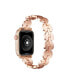 Unisex Sleek Metal Link Apple Watch Replacement Band, 42mm