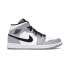 Фото #2 товара Кроссовки Nike Air Jordan 1 Mid Light Smoke Grey (Белый, Серый)