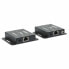 Фото #3 товара Manhattan 4K HDMI over Ethernet Extender Kit - Extends 4K@30Hz signal up to 40m or a 1080p@60Hz signal up to 70m with a single Cat6 Ethernet Cable - Transmitter and Receiver - Power over Cable (PoC) - Black - Three Year Warranty - Box - 3840 x 2160 pixels - AV tran