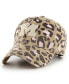 ფოტო #1 პროდუქტის Women's Khaki Michigan Wolverines Bagheera Clean Up Adjustable Hat