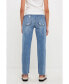 Фото #4 товара Women's Medium Wash 90s Full Length Denim Jeans