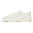 Фото #3 товара Puma Clyde Prm Lace Up Mens White Sneakers Casual Shoes 39113401