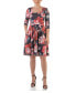 Фото #1 товара Платье женское с тремя четвертями рукавами 24seven Comfort Apparel