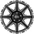 Фото #5 товара Колесный диск литой Dotz Kalahari black polished 7x16 ET30 - LK6/139.7 ML67.1