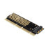 Фото #2 товара AXAGON PCI-E 3.0 16x - M.2 SSD NVMe. Up to 80mm - PCIe - M.2 - Low-profile - PCI 3.0 - PC - China