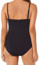 Amoressa Miraclesuit Women's 182757 China Doll One-Piece Swimsuit Black Size 10