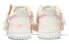 【定制球鞋】 Nike Dunk 热浪 麻绳绑带 复古格子 氧化做旧 潮流涂鸦 低帮 板鞋 GS 粉色 / Кроссовки Nike Dunk GS DH9765-102