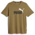 Puma Essentials Logo Crew Neck Short Sleeve T-Shirt Mens Black Casual Tops 67877 M - фото #1