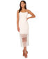 ფოტო #1 პროდუქტის Women's Embroidered Beaded-Strap Sheath Dress