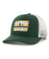 ფოტო #1 პროდუქტის Men's Green Oakland Athletics Drifter Trucker Adjustable Hat