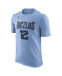 Фото #3 товара Men's Ja Morant Light Blue Memphis Grizzlies 2022/23 Statement Edition Name and Number T-shirt
