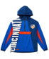 Men's and Women's Blue FC Cincinnati Tekker Half-Zip Anorak Jacket