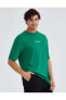 Фото #13 товара Футболка большого размера Skechers M Graphic Tee S232404- Мужская футболка Зеленая