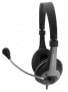 ESPERANZA EH158K - Headset - Head-band - Music - Black - Gray - Binaural - 2 m