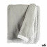 Blanket White Light grey 130 x 1 x 170 cm (6 Units)