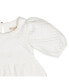 Big Girls Quilted Puff Sleeve Dress